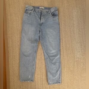 Abercrombie & Fitch The 90s Straight Ultra High Rise Size 32/14